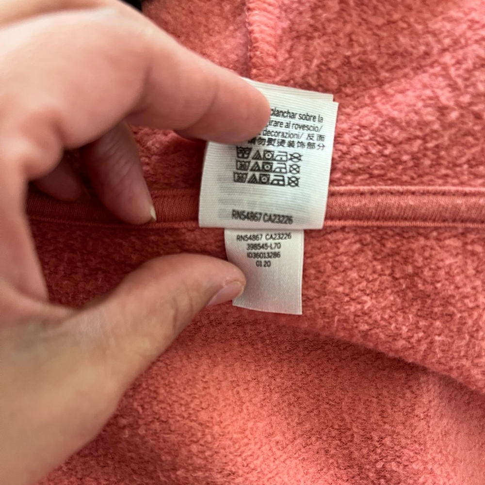 PINK Victoria’s Secret Full Zip Hoodie | Salmon Pink | Cozy Lounge Sweatshirt - Picture 13 of 16